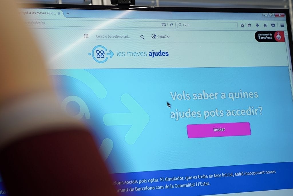 Primera eina on-line per facilitar l’accés ciutadà a les ajudes socials