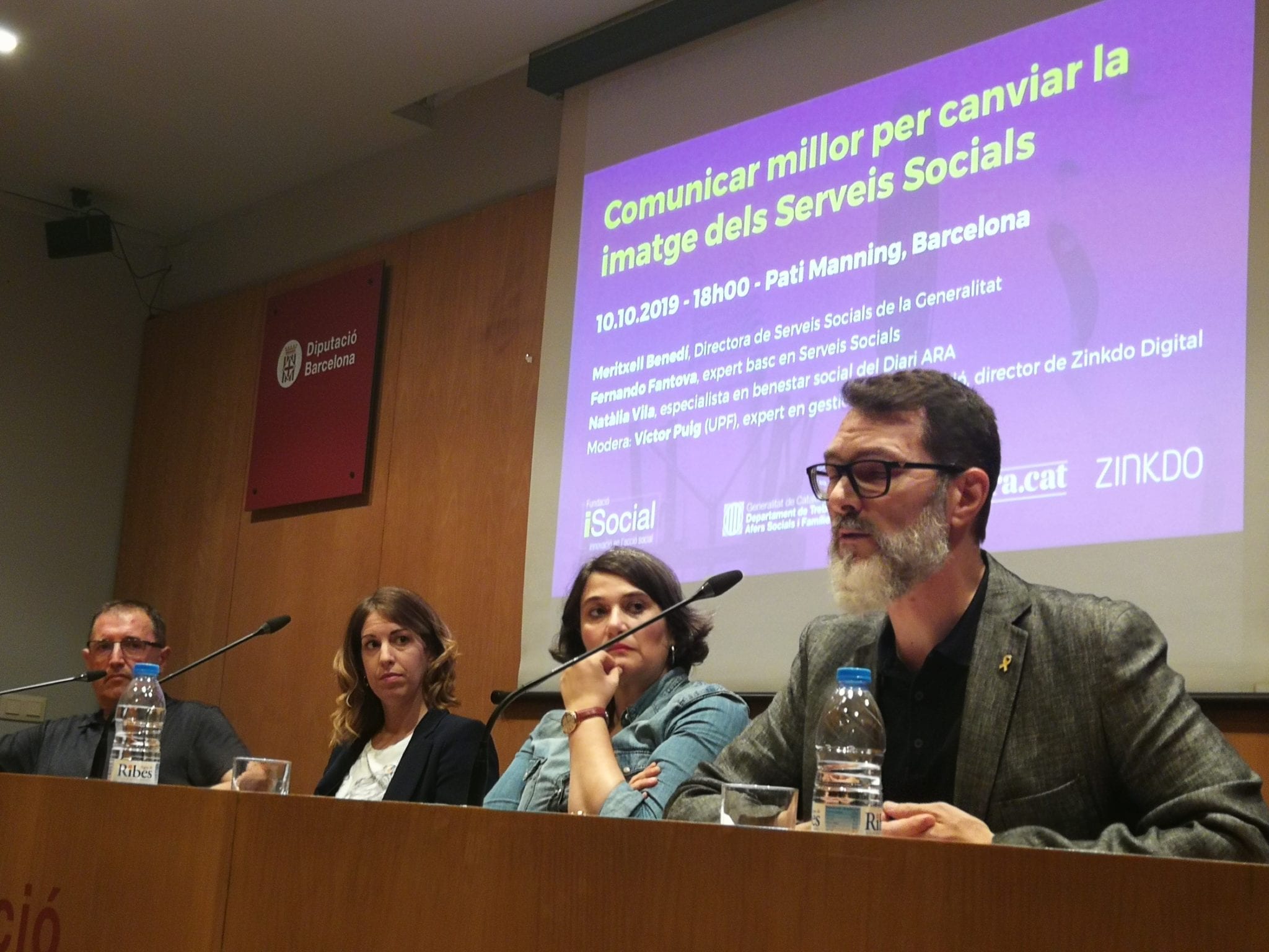 Debat “Comunicar millor per canviar la imatge dels Serveis Socials”