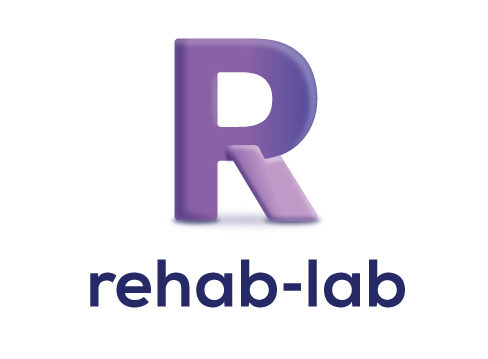 Logo de marca de Rehab-Lab