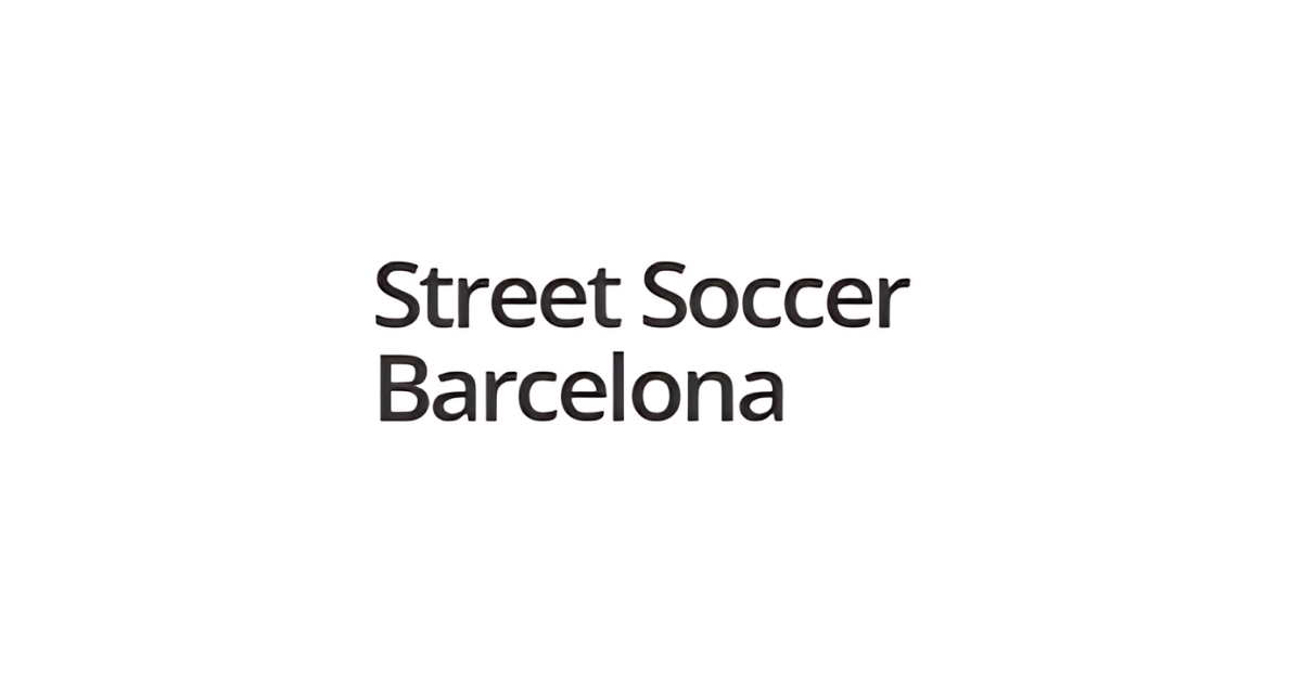 Street Soccer Barcelona
