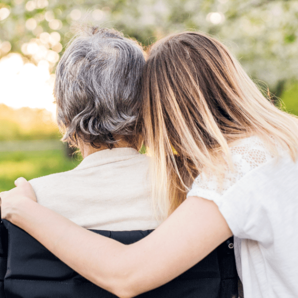 Imagen que combate la soledad no deseada de las personas mayores