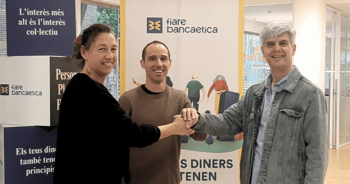 Notícia Fiare. Banca ética