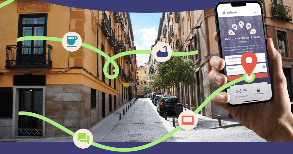 Imatge de la landing Soliguia per a professionals